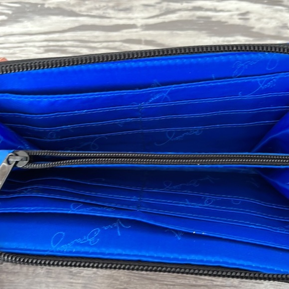 Vera Bradley Foral leather wallet - Picture 4 of 10